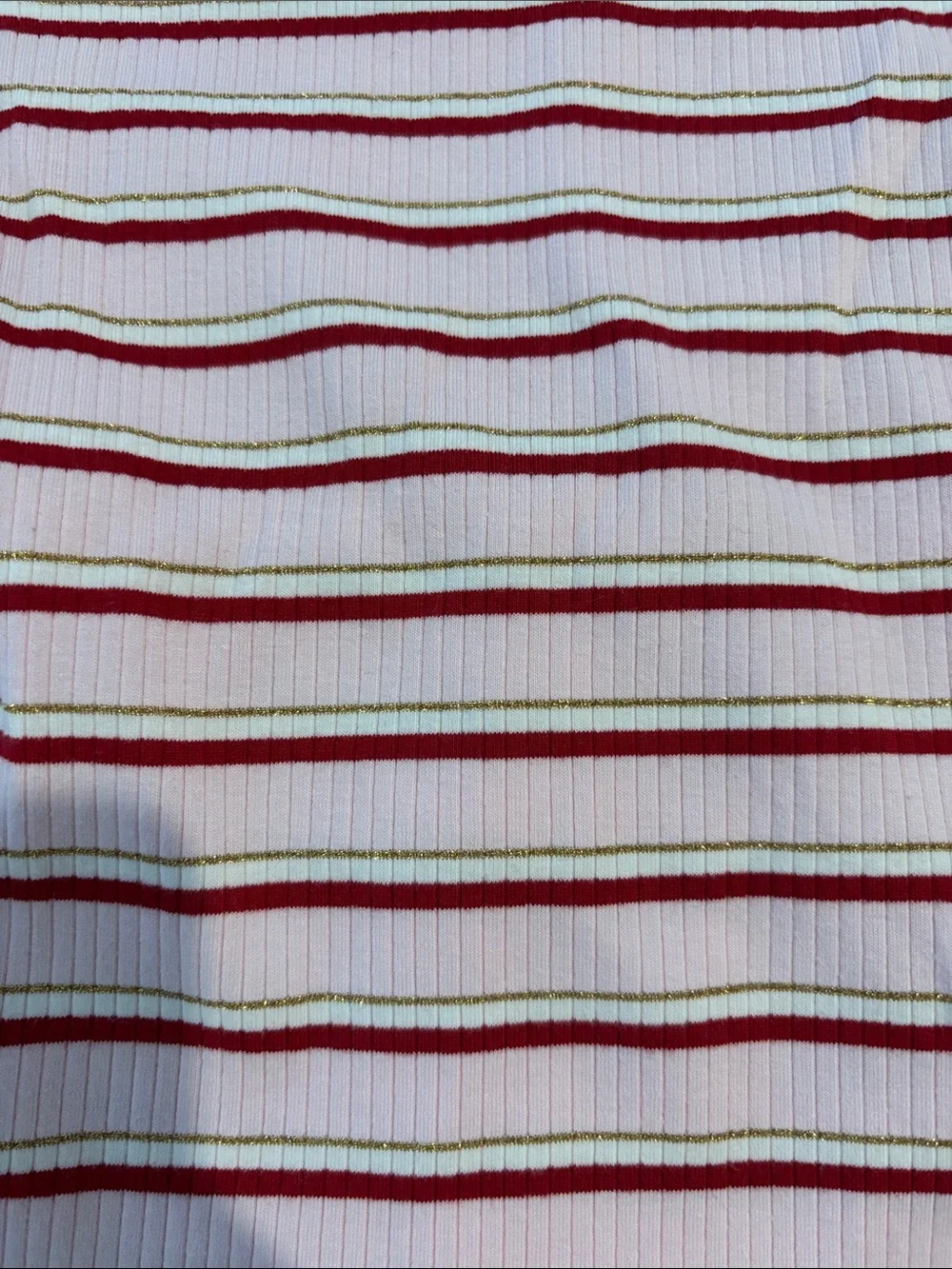 Cat & Jack Pink and Burgundy Striped Girls' Pajama Set